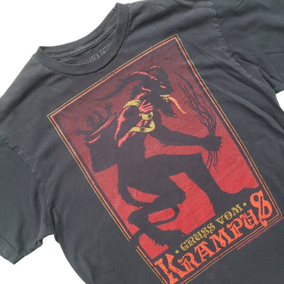 Christmas Krampus T-Shirt Michael Shaffer Streetwear Medium - Picture 1 of 8